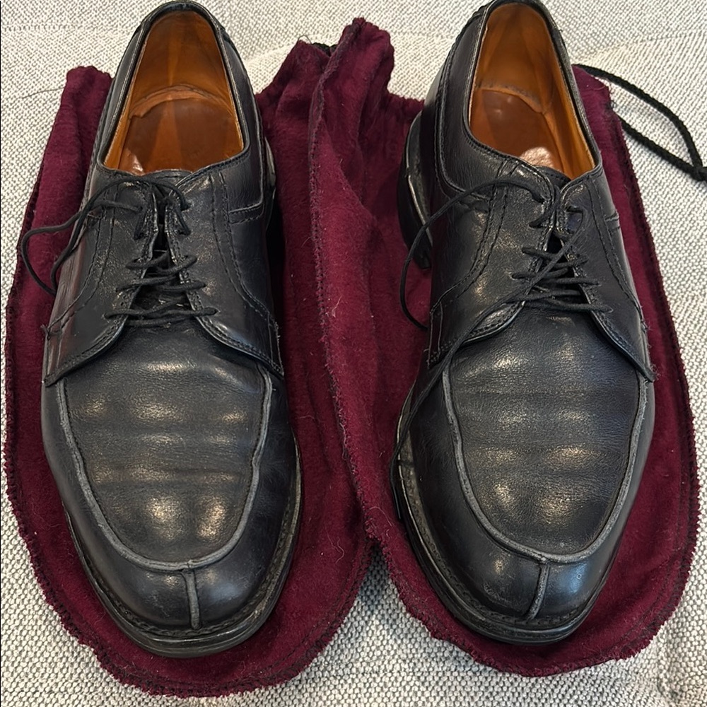 Allen Edmonds Classic Black Leather Men's Shoes